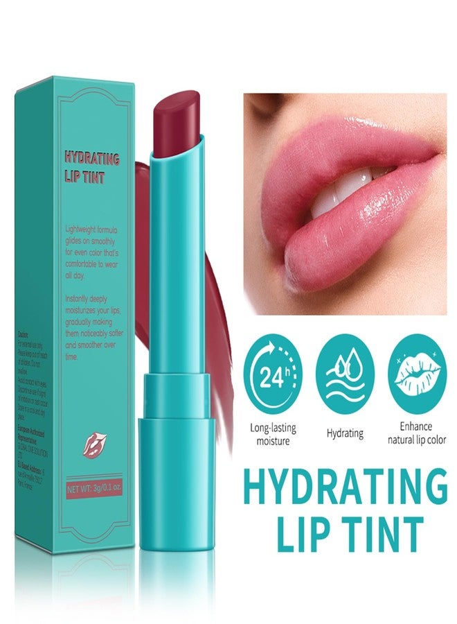 Loobexery 4 Pcs Lip Tint Hydrating, Moisturizing Tinted Lip Balm, Long-Lasting Waterproof Lip Gloss Lipstick Set, Natural Lip Moisturizer with Vitamin E, Non-Stick Cup Lip Tint Stain - Image 3