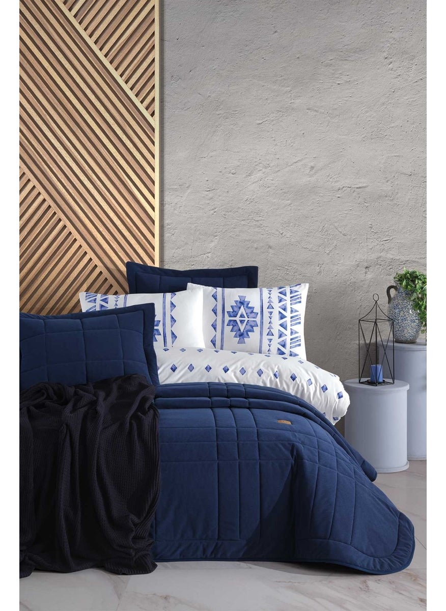 bedspread Set Double Fiber Filled Emily Navy Blue - pzsku/Z4D28FB1C32C775247025Z/45/_/1732097829/cb111c19-42a8-4863-8743-00b5ba040753