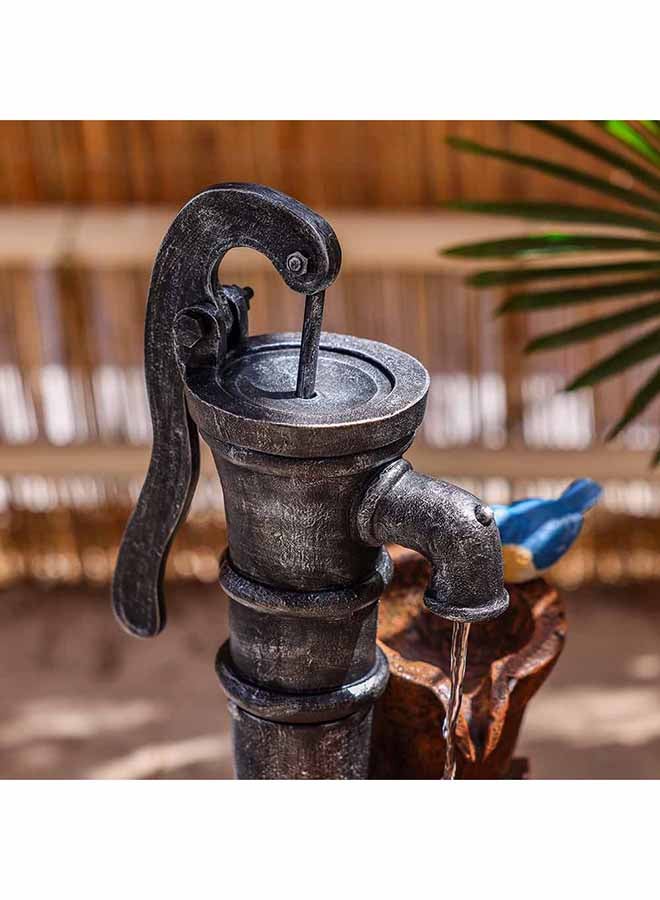 DANUBE HOME Oasis Fountain Water Fountain Ornament For Outdoor Garden Home Office Decoration  - Image 3