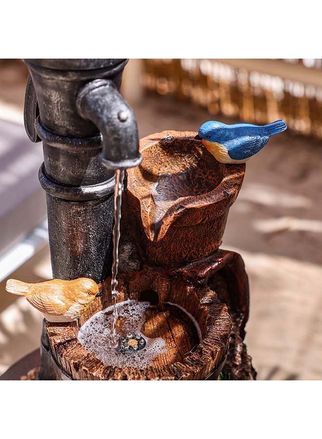 DANUBE HOME Oasis Fountain Water Fountain Ornament For Outdoor Garden Home Office Decoration  - Image 4