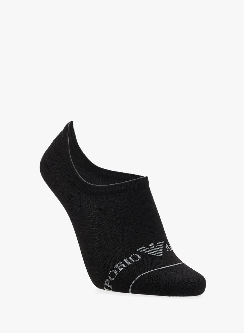امبوريو ارماني 3 Pack Of Logo Liner Socks