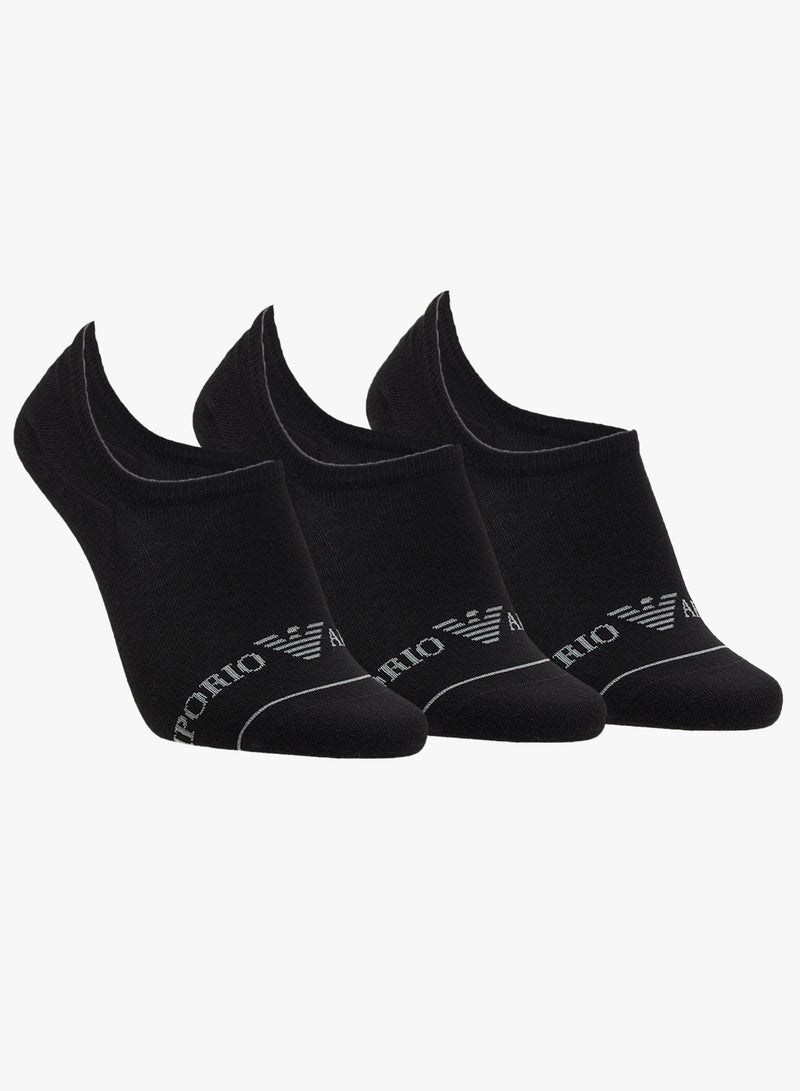 امبوريو ارماني ثلاث جوارب بشعار - Image 1