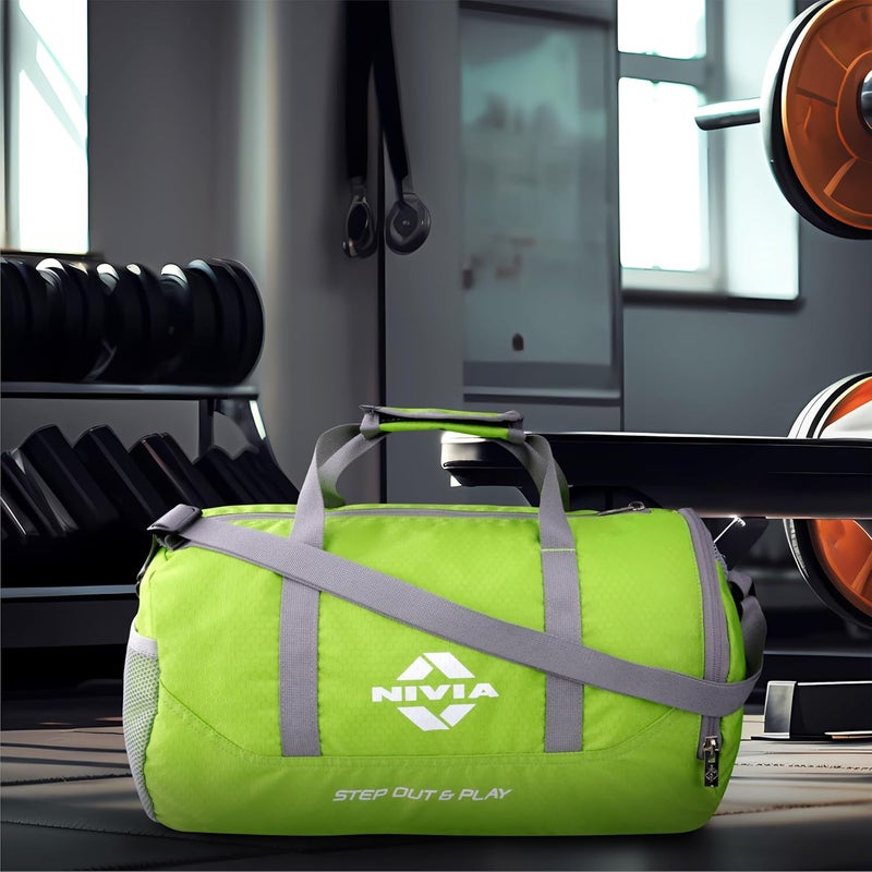 Nivia Beast Gym Bag - Green 15 Litre - Image 2