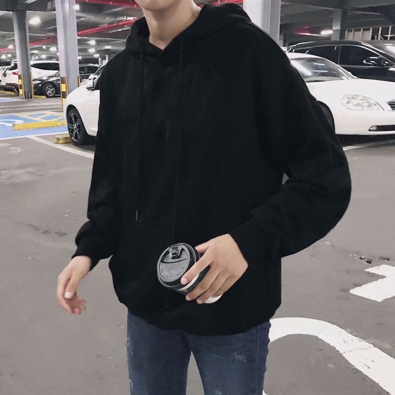 هودي رجالي كاجوال ربيع خريف رقيق موضة مشمش - Image 3