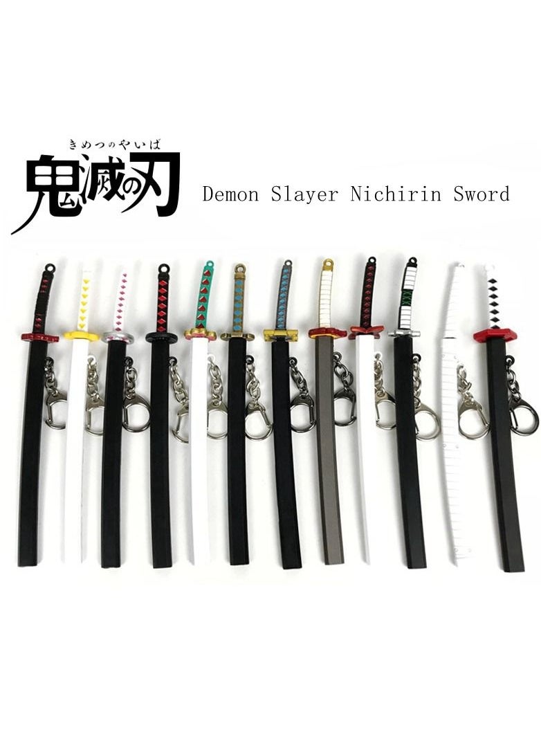 Generic - Demon Slayer Tsuyuri Kanao Nichirin Sword Zinc alloy model 17cm - Image 1