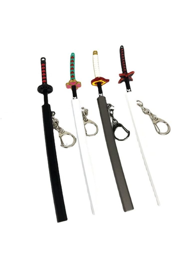 Generic - Demon Slayer Tsuyuri Kanao Nichirin Sword Zinc alloy model 17cm - Image 1