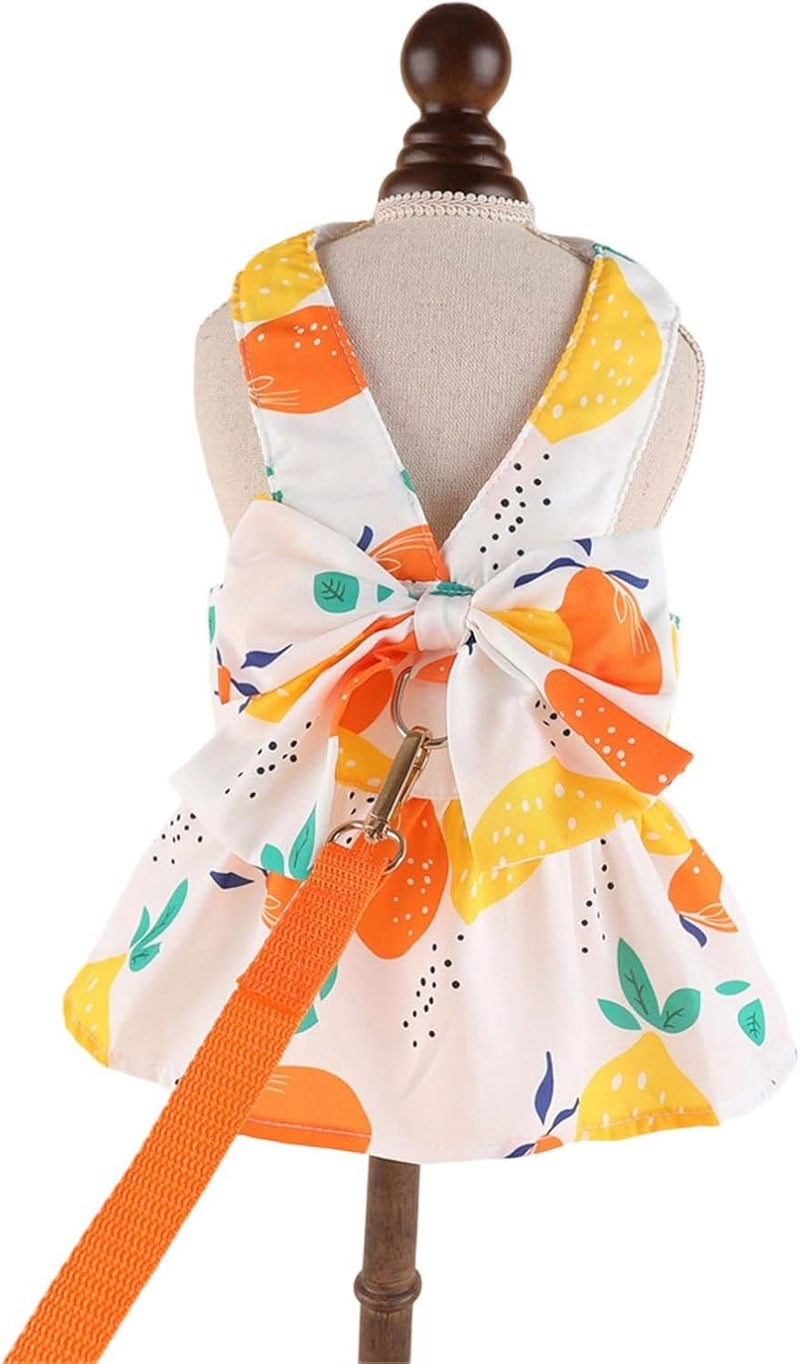 Elegant Pet Dress with Bows Dog Party Outfit Small Cats Cooling Vests for Small Media Large Pet Party Outfit - Image 5