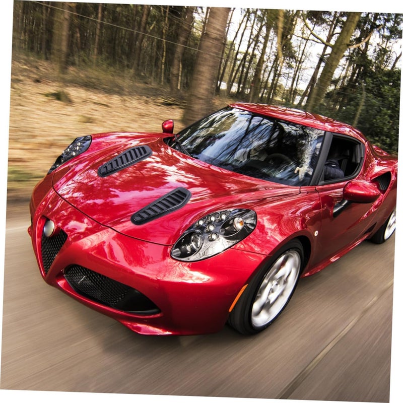 FAVOMOTO 2pcs Simulated Covers for Car Hood Easy to Install Decorative Stickers Engine Bay Styling Accessories - Image 5