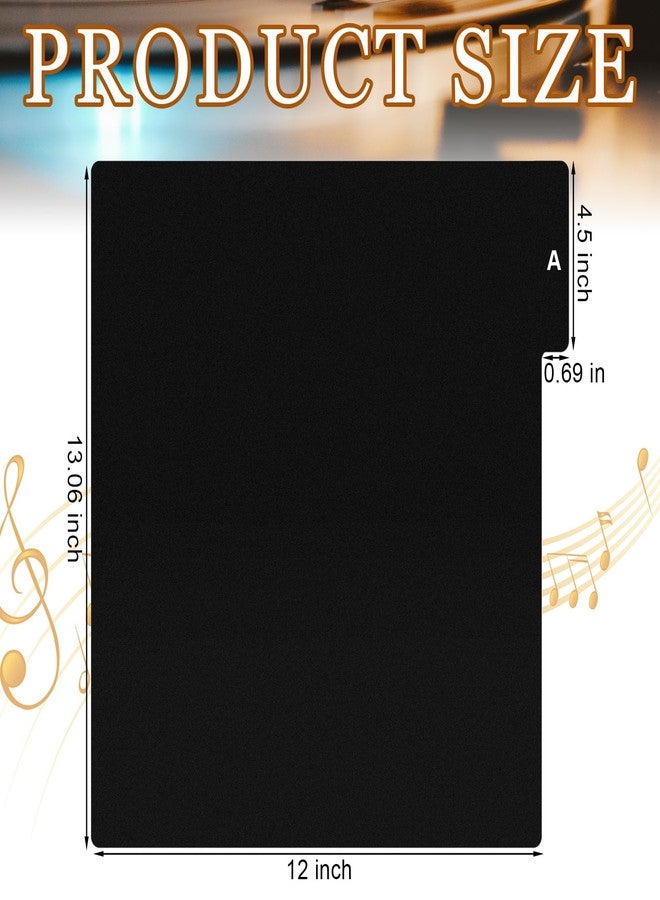 Marspark 26 Pcs Vinyl Album Divider A-z Record Divider DVD Cd File Alphabet Record Organizer with Alphabetical Tab Album Storage Holder for Vinyl LP, Label on Double Side(Black,Horizontal) - Image 2