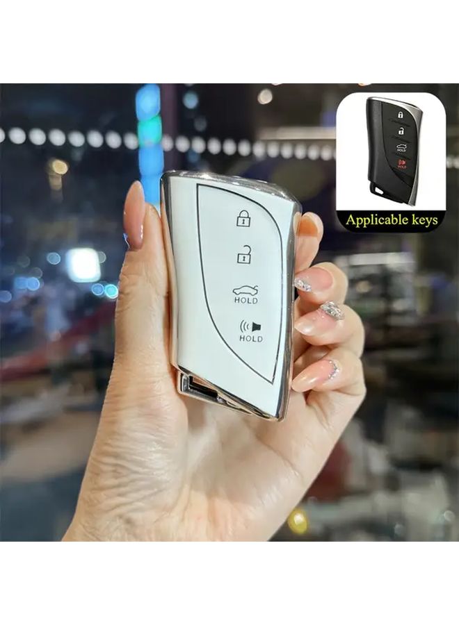 Black TPU Key Case for Lexus ES RX NX LC LS GX Durable Flexible Car Accessories - Image 4