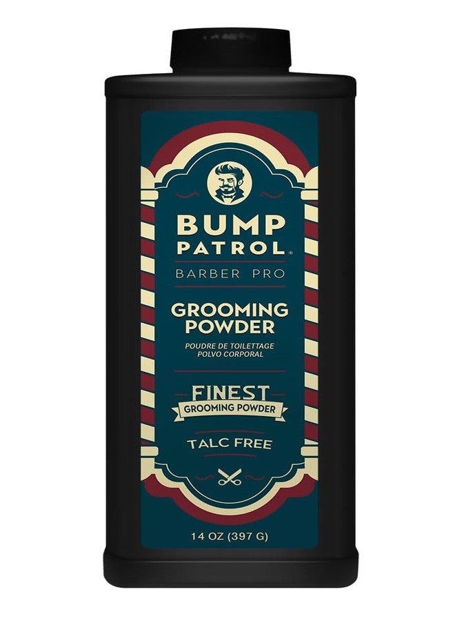 Bump Patrol Barber Pro Grooming Powder - Talc Free Hair and Body Powder for Men - Protects Against Sweat, Odor, and Chafing From Head to Toe for All Skin Types - 14 Ounce (Pack of 1) - Image 1