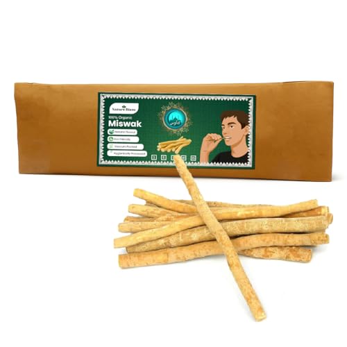 Nature Blaze Natural Traditional Miswak Peelu Chewing Stick Toothbrush for Whiter Teeth | Natural Oral Care | Herbal Miswak for Clean Teeth and Gums | Eco-Friendly, Non-Toxic, and Chemical-Free Toothbrush ( Pack of 5) - Image 1