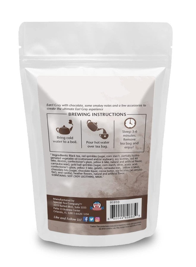 Special Tea Earl Grey Blend Tea with Chocolate, 20 Tea Bags - Image 2