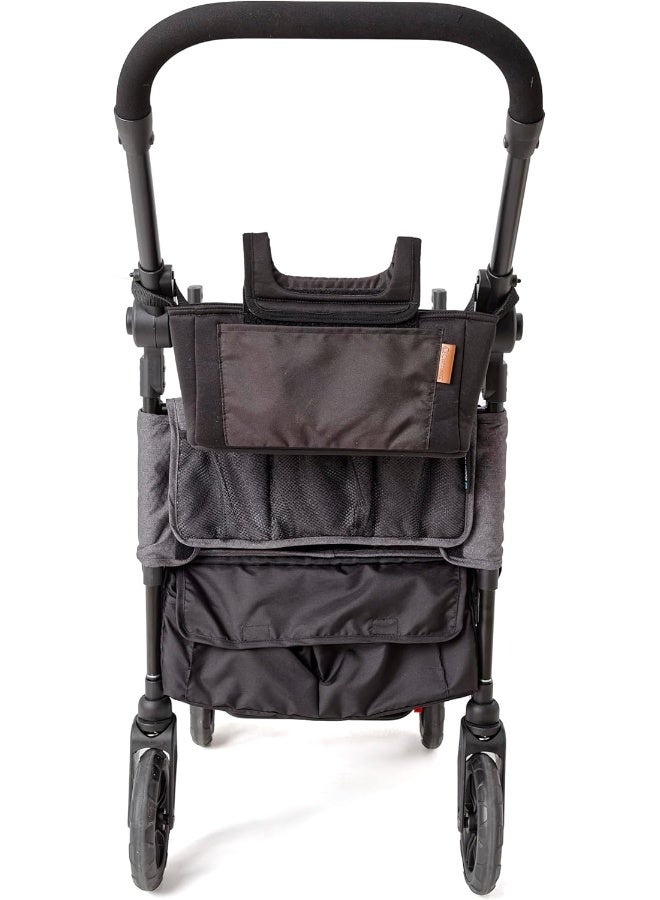 Contours عربة كونتورز واغن وملحق منظم الوالدين - متوافق مع عربات كونتورز واغن المختارة - أسود - Image 3