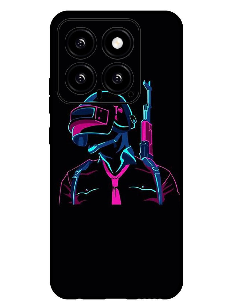 Theodor Protective Case Anti Scratch Shock Proof Bumper Cover For Xiaomi 14 Pubg - Image 1