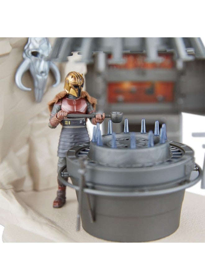 STAR WARS The Vintage Collection The Armorer’s Forge, The Mandalorian 3.75 Inch Collectible Playset with Action Figure - Image 5