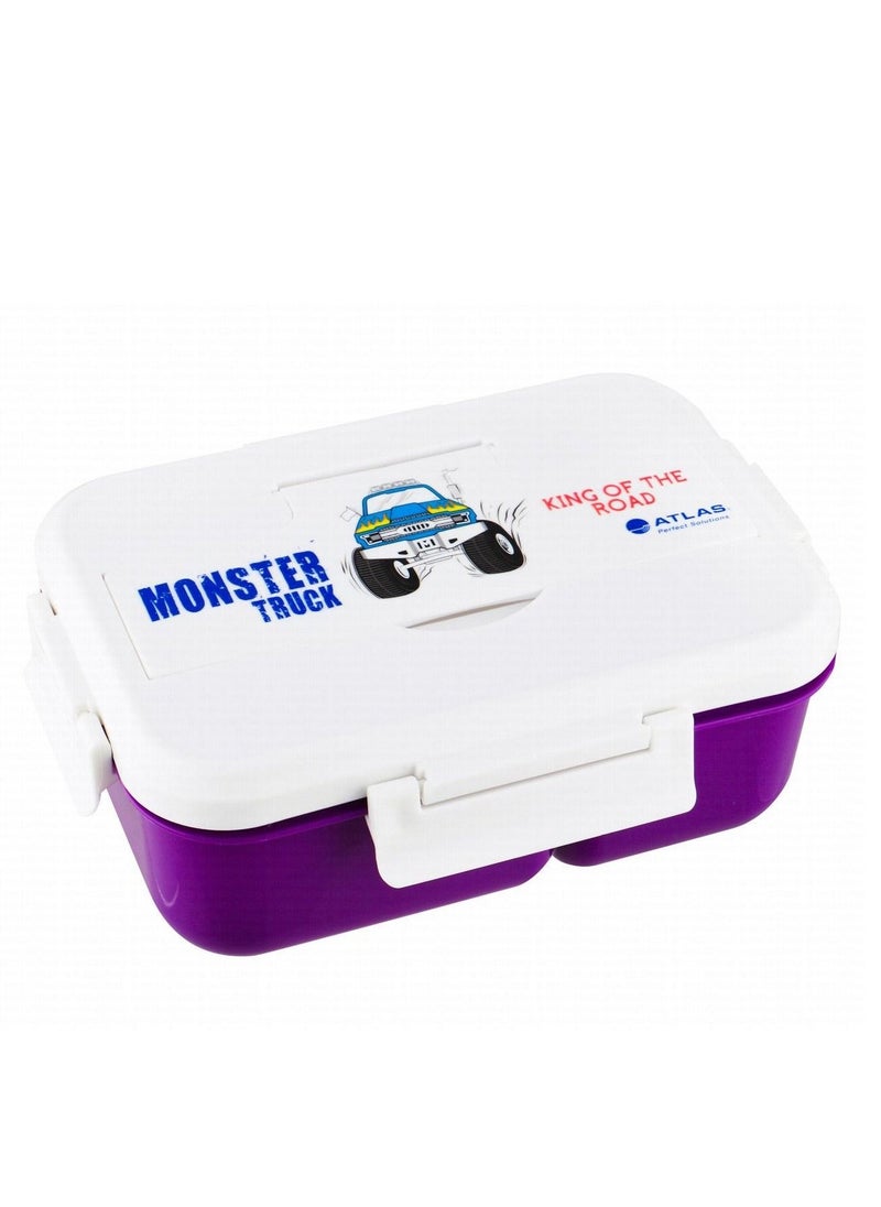 ATLAS 2-Compartment Lunch Box Multicolour  - Image 1