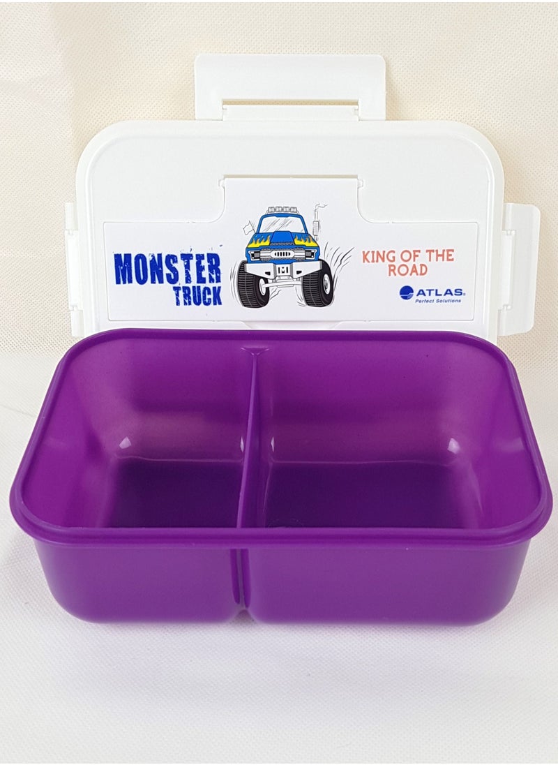 ATLAS 2-Compartment Lunch Box Multicolour  - Image 4