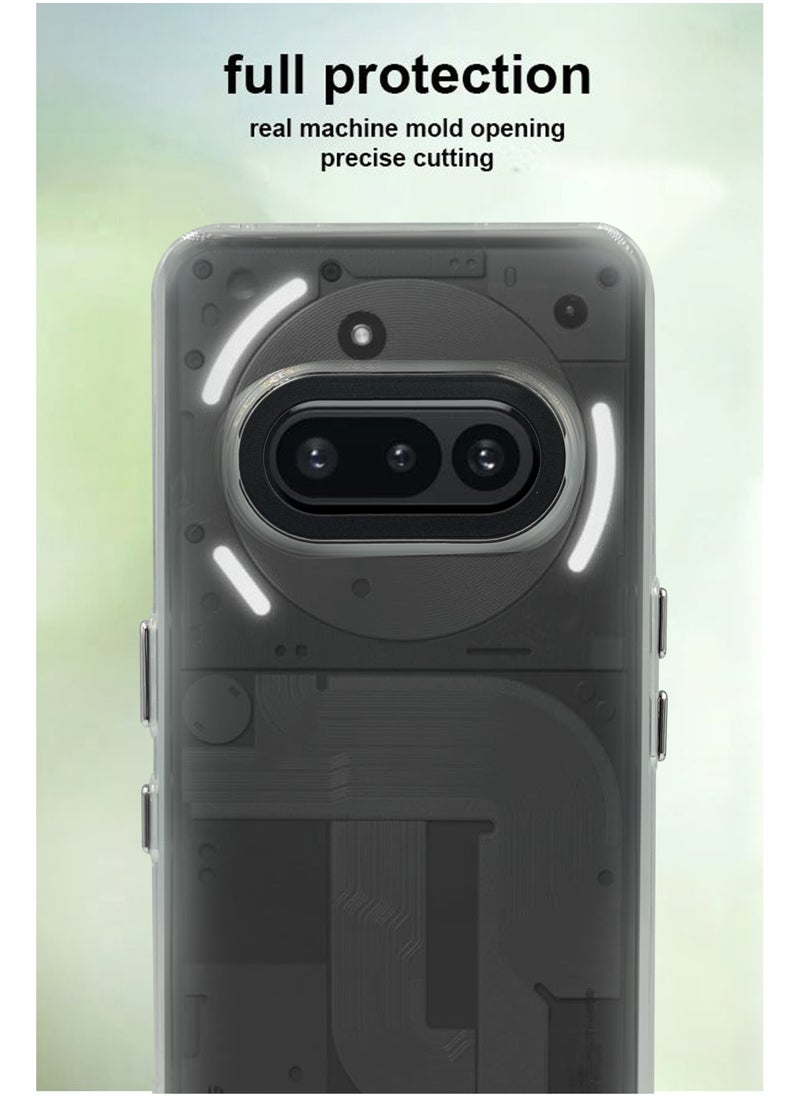 Generic - Soft TPU Back Cover for Nothing Phone 3A 5G-with Raised Lips for Camera & Screen Protection - Shock Proof Design - Stylish Back Cover Case-Clear - Image 1