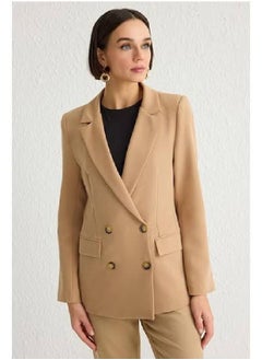 trendyol Double-breasted mink-lined blazer - Twoss21Ce0107 