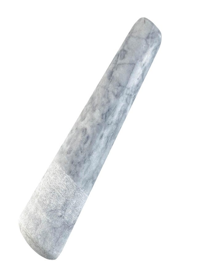 Daszui 7.3 in Granite Replacement Pestle (Only Pestle [Mortar is not Included]) Pale White Polishing Pestle - Image 1