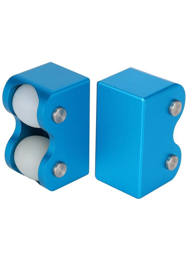 Thoraya 2PCS Aluminum Professional Billiards Cue Straightness Detection Snooker Pool Straight Detective Tools Supplies  - Image 2