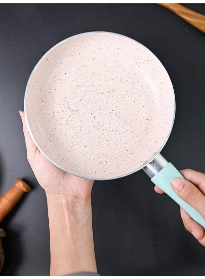 Granite Frying Pan, Non-Stick Cooking Pan for Cooking Steaks, Fried Eggs, Beef, Pancakes - 16cm - Image 4