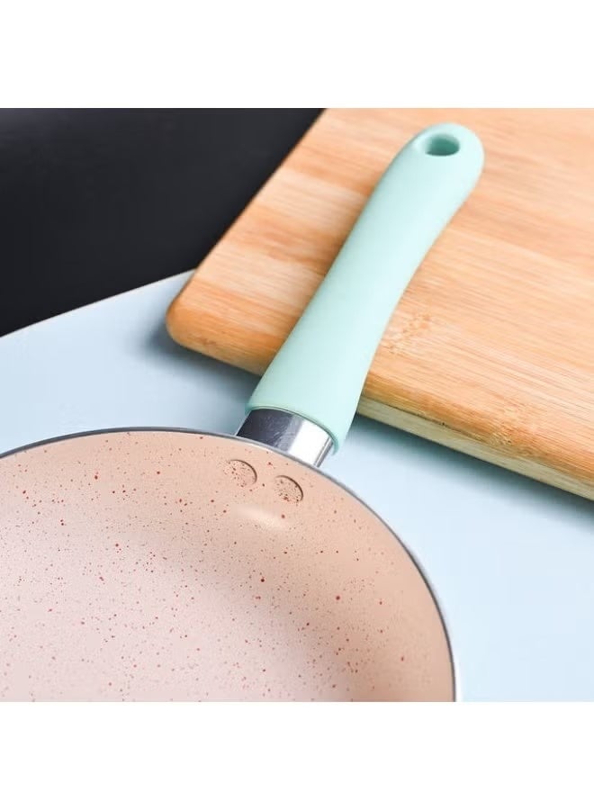 Granite Frying Pan, Non-Stick Cooking Pan for Cooking Steaks, Fried Eggs, Beef, Pancakes - 16cm - Image 3