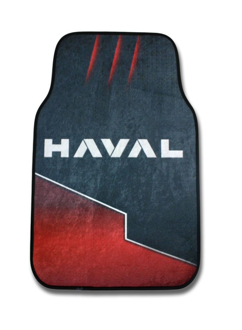 Universal Car Floor Mats Set 5 Pieces Compatible With Haval Vehicles Anti Slip Design Durable Easy To Clean Protects Interior From Dirt Dust Mud Water And Daily Spills Front Rear And Center Mats For Daily Use - Image 2