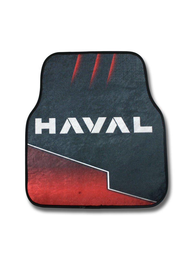 Universal Car Floor Mats Set 5 Pieces Compatible With Haval Vehicles Anti Slip Design Durable Easy To Clean Protects Interior From Dirt Dust Mud Water And Daily Spills Front Rear And Center Mats For Daily Use - Image 3
