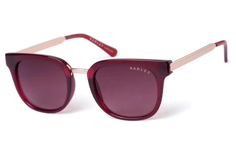 RADLEY LONDON 6510 Womens Round Sunglasses 49 mm UV400 Protection Dark Rose Pink - Image 2