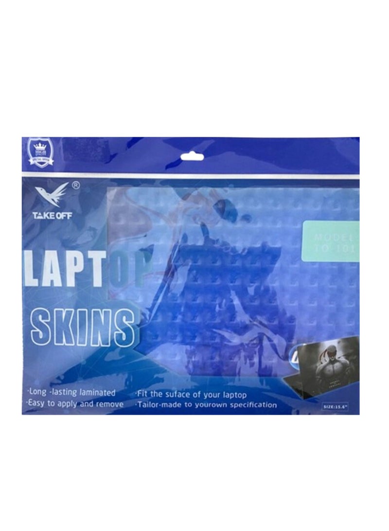 TAKEOFF Laptop Skin Protector Sticker Size 15.6 - Image 1
