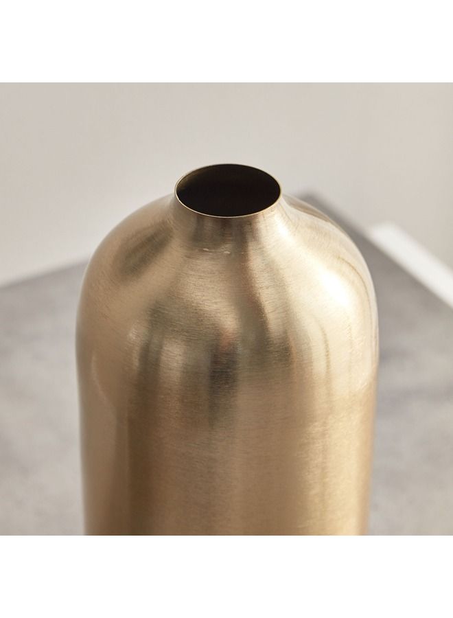Home Box Avya Metal Cylindrical Vase 11x21x11 cm - Image 3