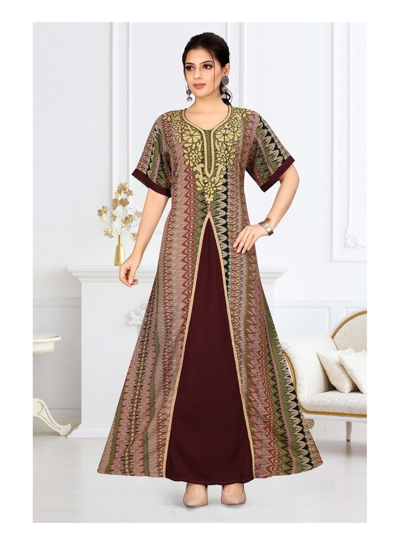 Jalabiya Good and Perfectly Styled Women's Casual Dress  - Image 3