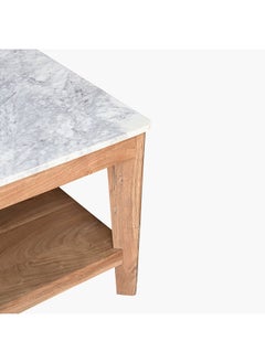 Home Box Midtown Marble Top Console Table With Shelf 137 x 76 x 40 cm  - Image 5