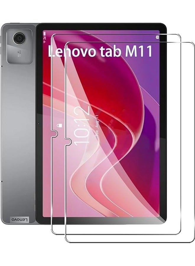 general [2 Pack] Tempered Glass Compatible with Lenovo Tab M11 11 inch 2024 Screen Protector Tempered Glass, Bubble Free, 9H Hardness, Scratch Resistant - Image 1