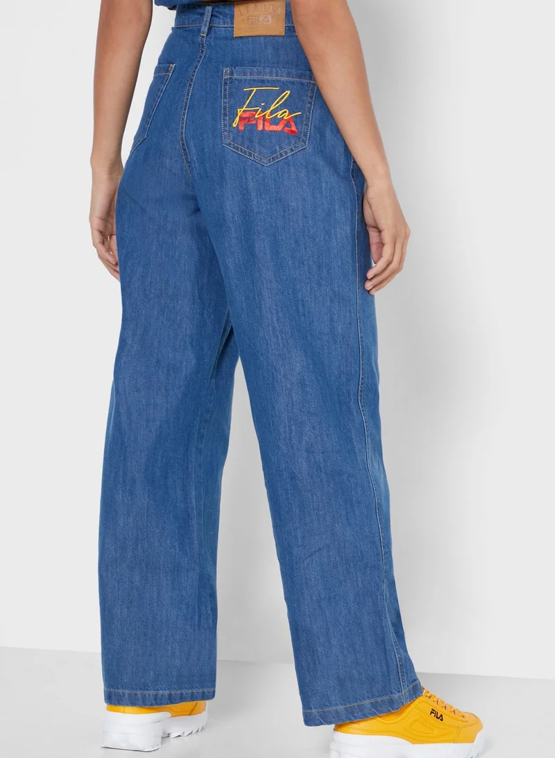 FILA Angelica Baggy Jeans