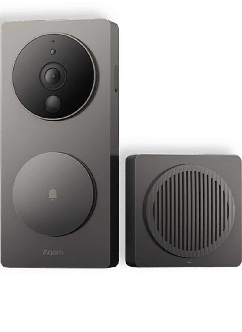Aqara - Smart Video Doorbell G4,Compatible with HomeKit, Alexa,Google Home - Image 1