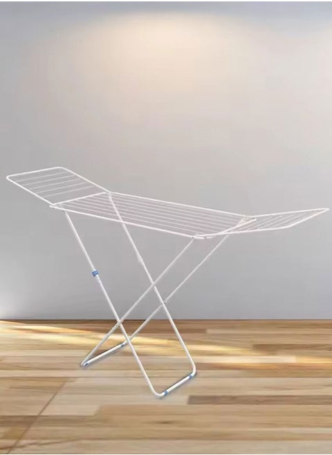 Foldable Drying Rack with Extendable Wings Reinforced Structure 180x50x108cm