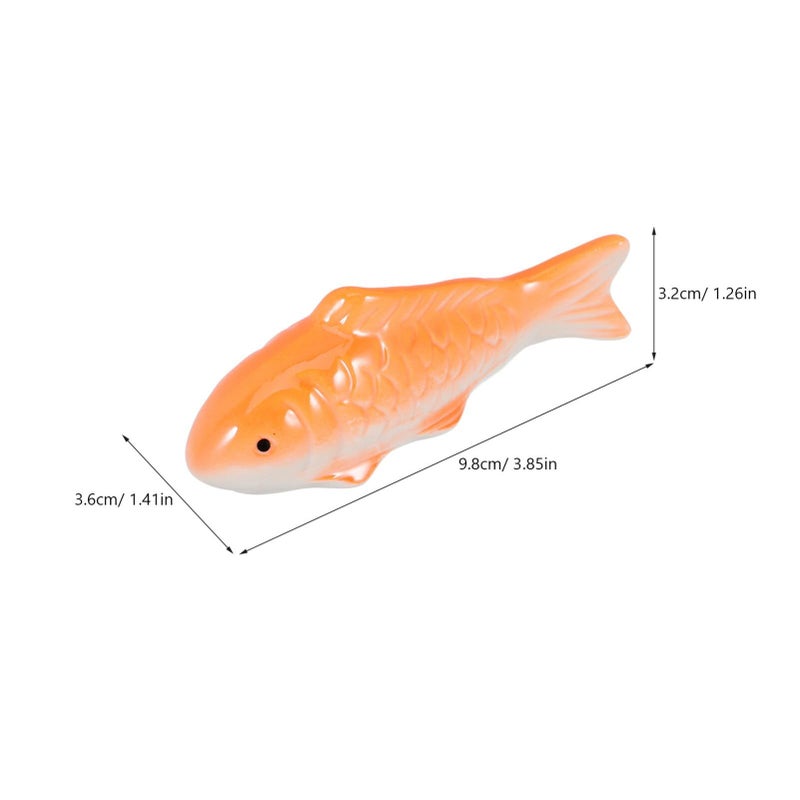 Floating Aquarium Fish Figurine Retro Underwater Decor Easy Clean - Image 3