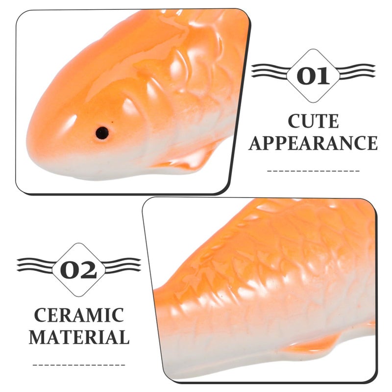 Floating Aquarium Fish Figurine Retro Underwater Decor Easy Clean - Image 5