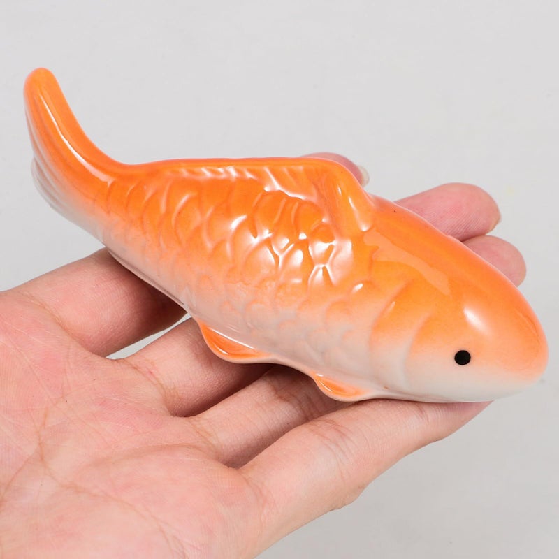 Floating Aquarium Fish Figurine Retro Underwater Decor Easy Clean - Image 4