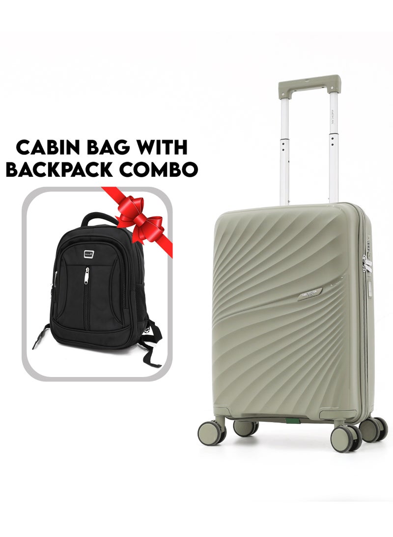 AMERICAN FLYER cabin trolley bag with backpack combo - Image 1