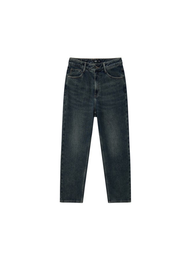 Semir Senrou Men's Winter Denim Jeans Elastic Fleece Lined Loose Straight Leg Commuter Fashion 103724124103a - Image 5