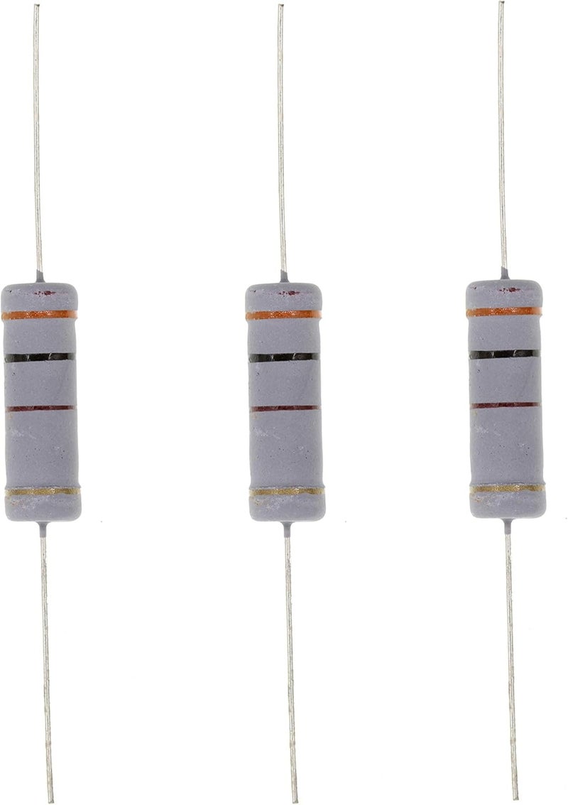 10PCS 5W 5 Watts 300R 300 Ohm 5% Metal Oxide Film Resistor