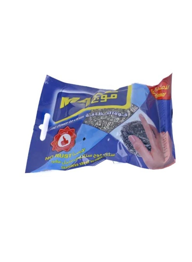 سلك موج لغسيل الصحون مصنوع من ستانلس ستيل مقاوم للصداُ