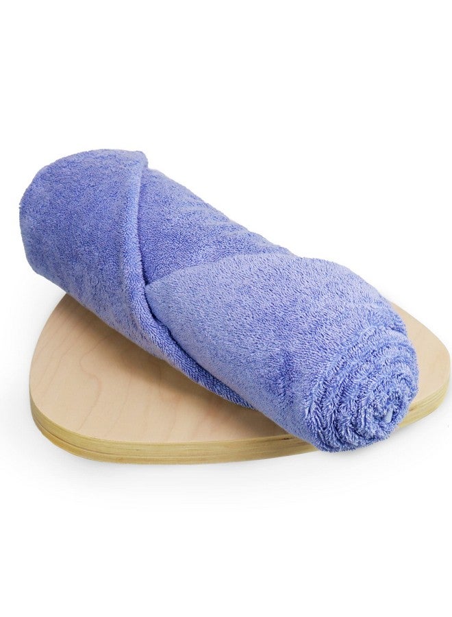 HEELIUM Bamboo Bath Towel | Ultra Absorbent | 3X Softer Than Cotton Towels | 140 x 70 cm - 600 GSM | Pack of 1 - Iris - Image 1