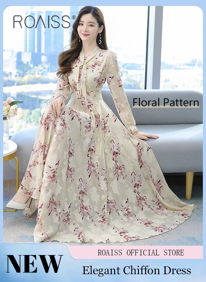 roaiss Women Lace Dress V Neck Dress Formal Elegant Dress Party Short Sleeve Dress Solid Color Summer Beach Dress Elegant Chiffon Dresses  - Image 2