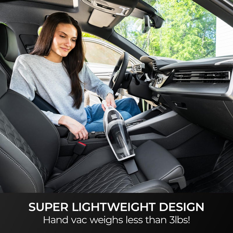 Kenmore 200 Series DS2000 Cordless Stick Vacuum Lightweight Cleaner 2-Speed Power Suction LED Headlight 2-in-1 Handheld for Hardwood Floor, Low Pile Carpet & Pet Hair - Image 5