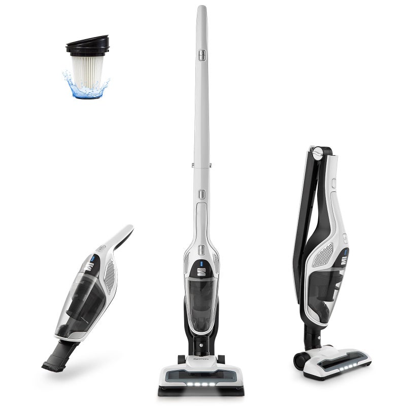 Kenmore 200 Series DS2000 Cordless Stick Vacuum Lightweight Cleaner 2-Speed Power Suction LED Headlight 2-in-1 Handheld for Hardwood Floor, Low Pile Carpet & Pet Hair - Image 1